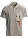Parajumpers Short-sleeved Polo Shirt In Neutrals