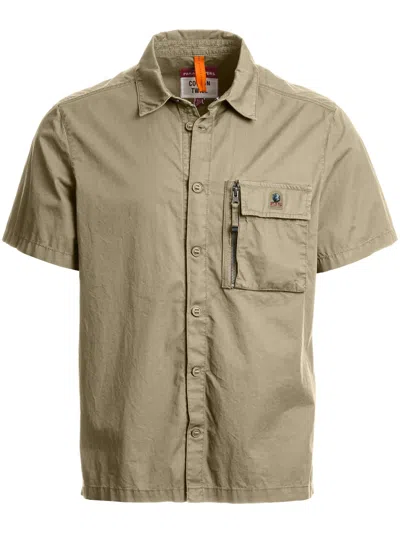 Parajumpers Flap-pocket Shirt In Neutrals