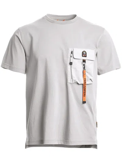 Parajumpers Flap-pocket T-shirt In White