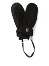 Parajumpers Fleece-trim Gloves In Black