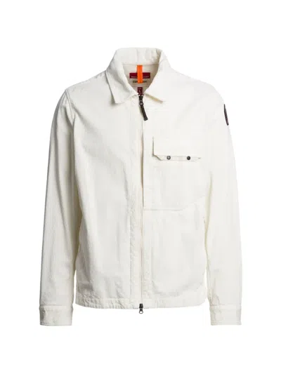 Parajumpers Galross Corduroy Overshirt In Neutral