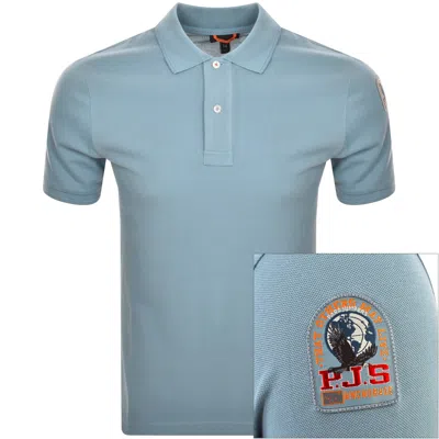 Parajumpers Gangapuma Polo T Shirt Blue