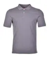 Parajumpers Gangapuma Short Sleeve Polo Gargoyle In Grey