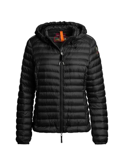 Parajumpers Genie Hooded Jacket In Black