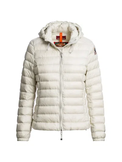 Parajumpers Genie Quilted Hooded Jacket In Purple
