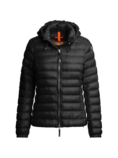 Parajumpers Genie Quilted Jacket In Black