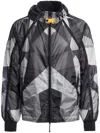 Parajumpers Geometric-pattern Jacket In Black