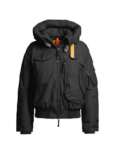 Parajumpers Gobi Hooded Bomber Jacket In 블랙