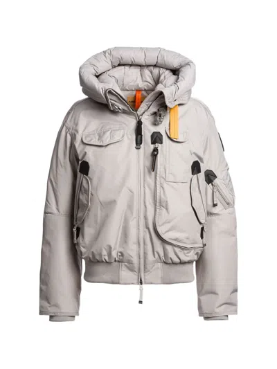 Parajumpers Gobi Hooded Bomber Jacket In 그레이