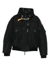 Parajumpers Gobi Hooded Bomber Jacket In Black