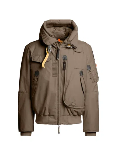 Parajumpers Gobi Hooded Down Jacket In Nude