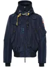 Parajumpers Cargo Pockets Utility Jacket In Blue