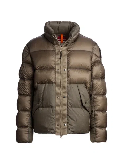 Parajumpers Golburn Ripstop Down Jacket In Brown