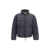 Parajumpers Gray Polyamide Full-length Jacket In Multi