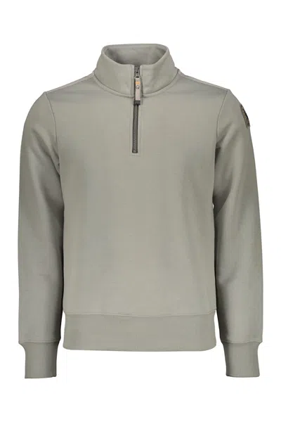 Parajumpers Zip-collar Sweatshirt In Gray