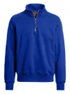Parajumpers Half-zip High-neck Sweatshirt In Blue