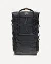 Parajumpers Nylon Roll-up Backpack For In Black