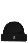 Parajumpers Hat In Black Knit Unisex Versatile In Black