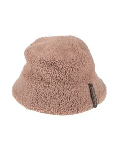 Parajumpers Hat Khaki Size S/m Shearling In Sand