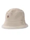 Parajumpers Shearling Bucket Hat Shearling Hat In Neutral