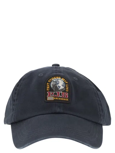 Parajumpers Hat With Patch In Blue