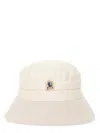 Parajumpers Bucket Hat With Logo In White