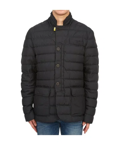 Parajumpers High-collar Long-sleeved Down Jacket In Black