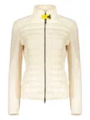 Parajumpers Lightweight Beige Jacket With Modern Colored Zipper In Neutral
