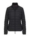 Parajumpers High-necked Quilted Down Jacket In Black