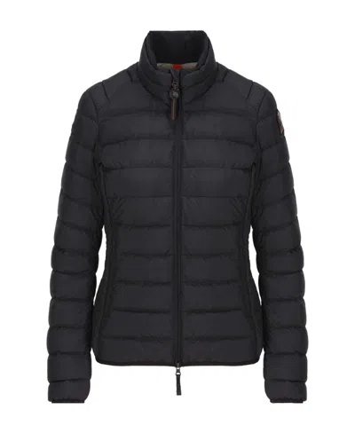 Parajumpers High-necked Quilted Down Jacket In Black