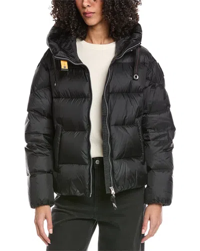 Parajumpers Hollywood Puffer Down Jacket In Black