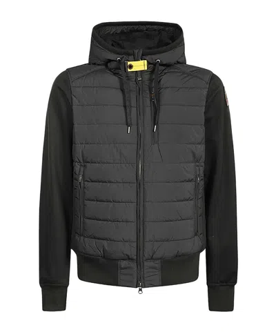 Parajumpers Hooded Casual Jacket In Black