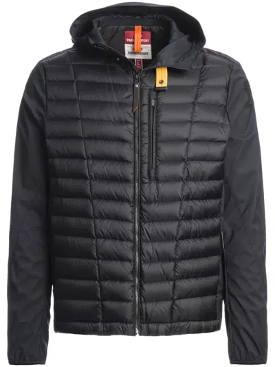 Parajumpers Black Hiram Down Jacket In 0541 Black