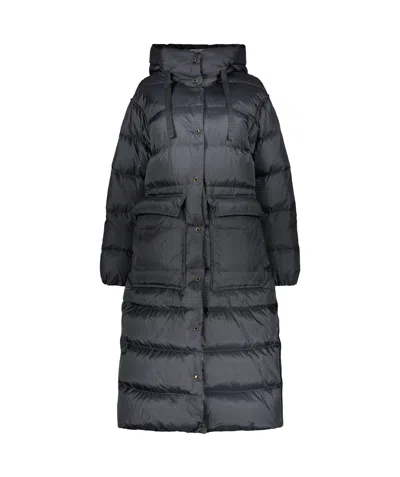 Parajumpers Hooded Down Jacket In Black