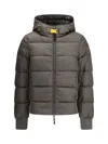 Parajumpers Women Hooded Down Jacket In Gray