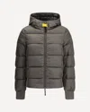 Parajumpers Women Hooded Down Jacket In Gray
