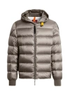 Parajumpers Pharrel Hooded Quilted Jacket In Nude