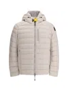 Parajumpers Lightweight Quilted Jacket With Hood In White