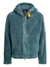 Parajumpers Hooded Fleece Jacket In Green