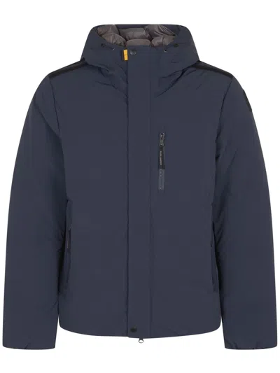 Parajumpers Hooded Jacket In Blue