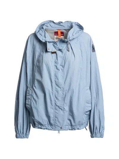 Parajumpers Hooded Jacket In Blue