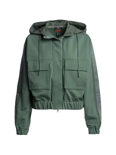 Parajumpers Hooded Jacket In Green