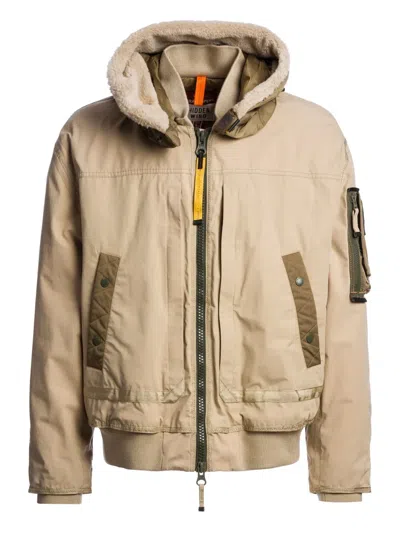Parajumpers Hooded Jacket In Neutral