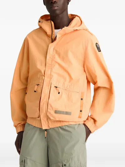 Parajumpers Hooded Jacket In Orange