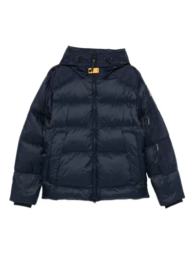 Parajumpers Hooded Padded Jacket In Blue