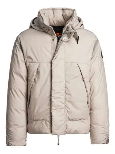Parajumpers Hooded Padded Jacket In Neutral
