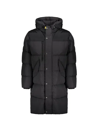 Parajumpers Hooded Padded Parka In Black