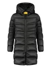 Parajumpers Hooded Puffer Jacket In Black