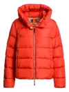 Parajumpers Hooded Puffer Jacket In Red