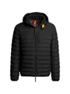 Parajumpers Black Quilted Down Jacket In Black